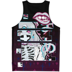 Maaya Creepy Cute anime Girl AOP Tank Top - kawaiiwaru