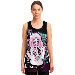 Maaya Creepy Cute anime Girl AOP Tank Top - kawaiiwaru