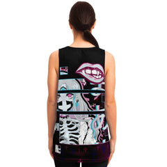 Maaya Creepy Cute anime Girl AOP Tank Top - kawaiiwaru