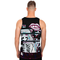 Maaya Creepy Cute anime Girl AOP Tank Top - kawaiiwaru