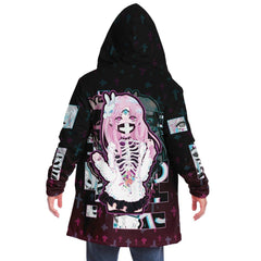 Maaya Creepy Cute Anime Girl Cloak - kawaiiwaru