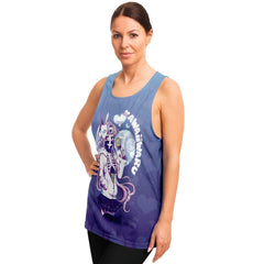 Maaya V2 Creepy Cute Anime Girl AOP tank top - kawaiiwaru