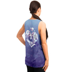 Maaya V2 Creepy Cute Anime Girl AOP tank top - kawaiiwaru