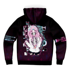 Maaya XP Creepy Cute anime Sherpa Jacket Hoodie - kawaiiwaru