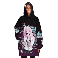 Maaya XP Creepy Cute anime Snug Hoodie - kawaiiwaru