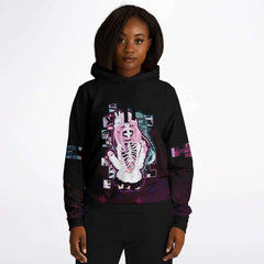 Maaya XP Creepy Cute anime Unisex AOP Hoodie - kawaiiwaru