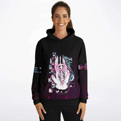 Maaya XP Creepy Cute anime Unisex AOP Hoodie - kawaiiwaru