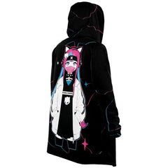 Meena - Creepy cute skeletal kawaii anime girl Cloak - kawaiiwaru