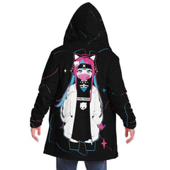 Meena - Creepy cute skeletal kawaii anime girl Cloak - kawaiiwaru