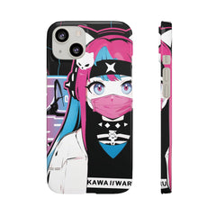 Meena - Creepy cute skeletal kawaii anime girl iPhone samsung Snap Case - kawaiiwaru