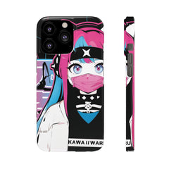 Meena - Creepy cute skeletal kawaii anime girl iPhone samsung Snap Case - kawaiiwaru