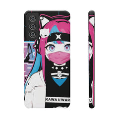 Meena - Creepy cute skeletal kawaii anime girl iPhone samsung Snap Case - kawaiiwaru