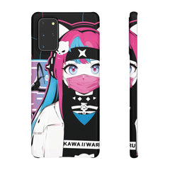 Meena - Creepy cute skeletal kawaii anime girl iPhone samsung Snap Case - kawaiiwaru