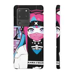 Meena - Creepy cute skeletal kawaii anime girl iPhone samsung Snap Case - kawaiiwaru