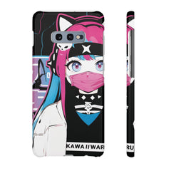 Meena - Creepy cute skeletal kawaii anime girl iPhone samsung Snap Case - kawaiiwaru