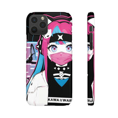 Meena - Creepy cute skeletal kawaii anime girl iPhone samsung Snap Case - kawaiiwaru