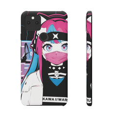 Meena - Creepy cute skeletal kawaii anime girl iPhone samsung Snap Case - kawaiiwaru