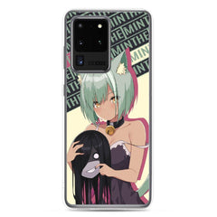 Minthe Creepy Cute Kawaii Neko Anime Girl Samsung Case - kawaiiwaru