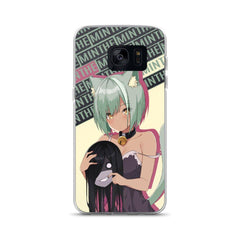 Minthe Creepy Cute Kawaii Neko Anime Girl Samsung Case - kawaiiwaru