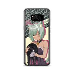 Minthe Creepy Cute Kawaii Neko Anime Girl Samsung Case - kawaiiwaru