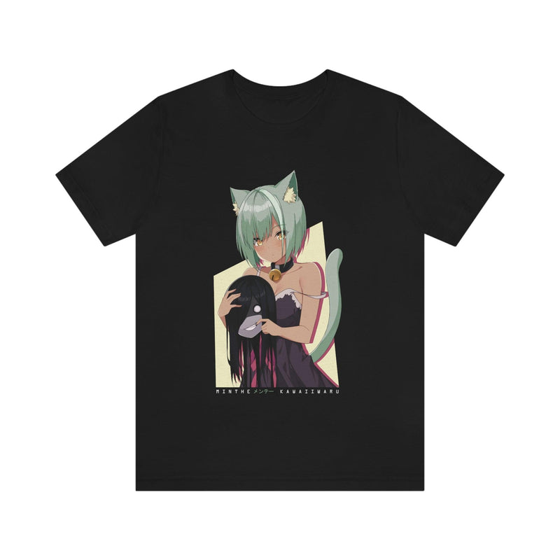 Minthe V2 Creepy Cute Kawaii Neko Anime Girl Unisex T-shirt - kawaiiwaru