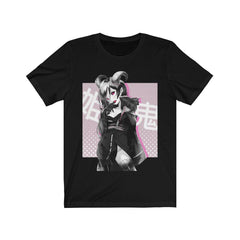 Oni-Hime B&W 1.2 Hentai Demon Kawaii Anime Girl Unisex T-shirt - kawaiiwaru