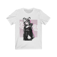 Oni-Hime B&W 1.2 Hentai Demon Kawaii Anime Girl Unisex T-shirt - kawaiiwaru