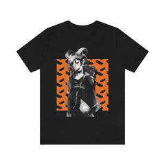 Oni-Hime B&W - Halloween Edition Unisex T-shirt - kawaiiwaru