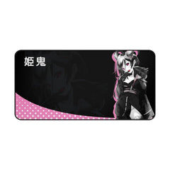 Oni-Hime Black Hentai Demon Kawaii Anime Girl XL Mouse Pad / Desk Mat - kawaiiwaru