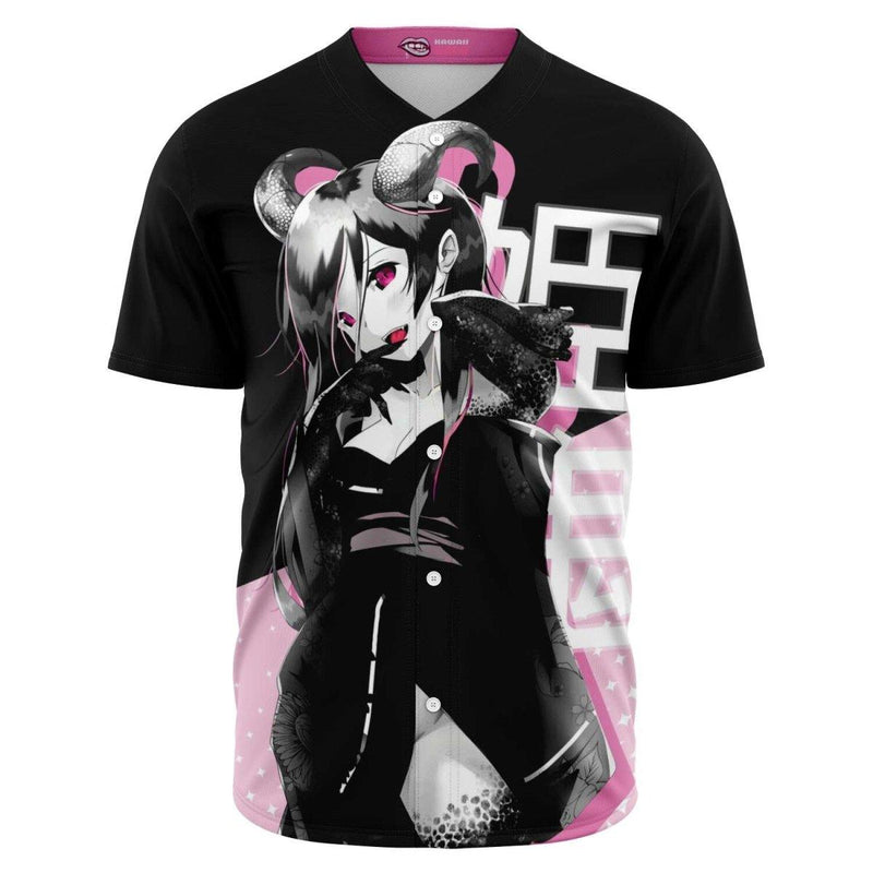 Oni-Hime Demon Dragon anime girl unisex baseball jersey t-shirt - kawaiiwaru