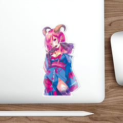 Oni-Hime Hentai Demon Kawaii Anime Die-Cut Sticker - kawaiiwaru