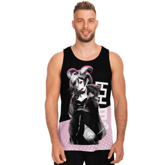 Oni-hime Hentai Demon Kawaii Anime Girl AOP Tank Top - kawaiiwaru