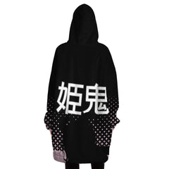 Oni-Hime Hentai Demon Kawaii Anime Girl Snug Hoodie - kawaiiwaru