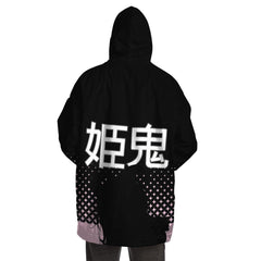 Oni-Hime Hentai Demon Kawaii Anime Girl Snug Hoodie - kawaiiwaru