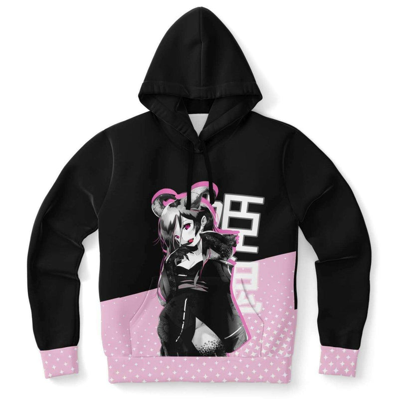 Oni-Hime Hentai Demon Kawaii Anime Girl Unisex AOP Hoodie - kawaiiwaru