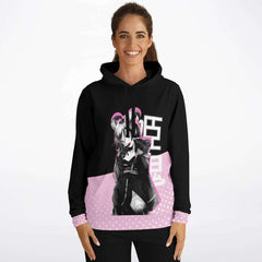 Oni-Hime Hentai Demon Kawaii Anime Girl Unisex AOP Hoodie - kawaiiwaru