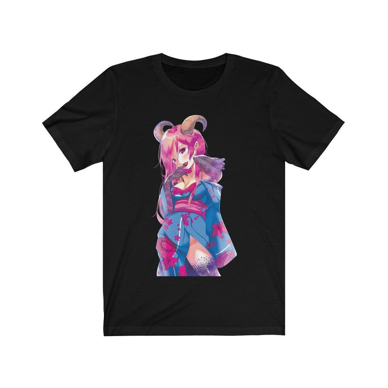 Oni-Hime Hentai Demon Kawaii Anime Girl Unisex T-shirt - kawaiiwaru