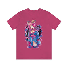 Oni-Hime W/Frame Hentai Demon Kawaii Anime Girl Unisex T-shirt - kawaiiwaru