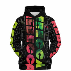 Rebecca - Cyberpunk Anime Girl Unisex AOP Hoodie - kawaiiwaru