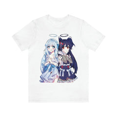 Saidah and Laylah - Dark and Light Angel Twins Unisex T-shirt - kawaiiwaru