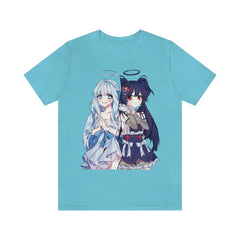 Saidah and Laylah - Dark and Light Angel Twins Unisex T-shirt - kawaiiwaru