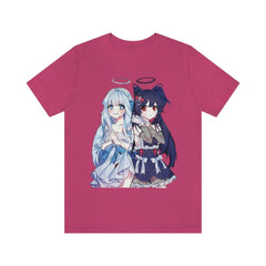 Saidah and Laylah - Dark and Light Angel Twins Unisex T-shirt - kawaiiwaru