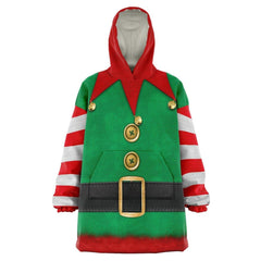 Santa's Elf Snug Hoodie - kawaiiwaru