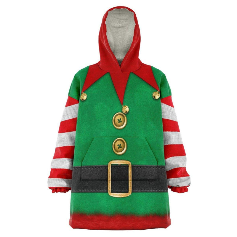 Santa's Elf Snug Hoodie - kawaiiwaru