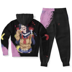 Sehen cosplaying as Himiko Toga - X Edition - Crazy Waifu Anime Girl AOP Hoodie & Jogger - kawaiiwaru