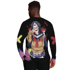 Sehen cosplaying as Himiko Toga - X Edition - Crazy Waifu Anime Girl AOP Sweatshirt - kawaiiwaru