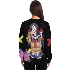 Sehen cosplaying as Himiko Toga - X Edition - Crazy Waifu Anime Girl AOP Sweatshirt - kawaiiwaru