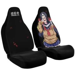 Sehen cosplaying as Himiko Toga - X Edition - Crazy Waifu Anime Girl Car Seat Cover (x2) - kawaiiwaru