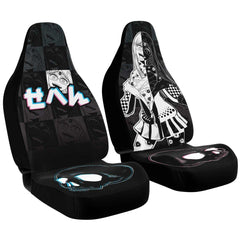 Sehen Crazy Waifu Anime Car Seat Cover (x2) - kawaiiwaru