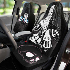 Sehen Crazy Waifu Anime Car Seat Cover (x2) - kawaiiwaru